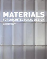 Materials for Architectural Design /anglais