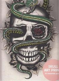 Skull Art Prints 20 Removable Posters /anglais
