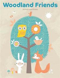Woodland Friends Pull-out Prints /anglais