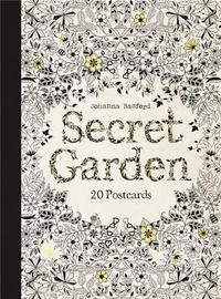 SECRET GARDEN 20 POSTCARDS /ANGLAIS