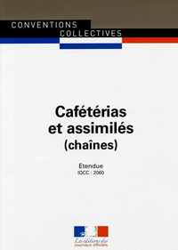 Cafétarias et assimilés (chaînes)