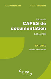 PREPARER LE CAPES DE DOCUMENTATION, EXTERNE