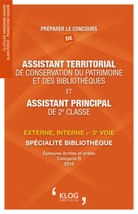 Préparer le concours d’Assistant territorial de conservation du patrimoine et des bibliothèques et d