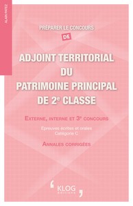 PREPARER LE CONCOURS DADJOINT TERRITORIAL DU PATRIMOINE PRINCIPAL DE 2E CLASSE