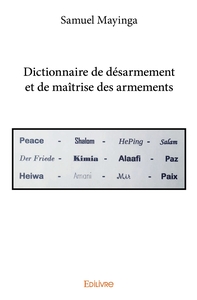 Dictionnaire de désarmement et de maîtrise des armements