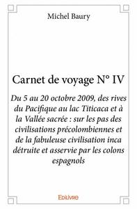 Carnet de voyage n° iv