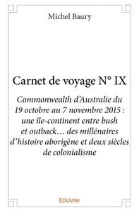 Carnet de voyage n° ix