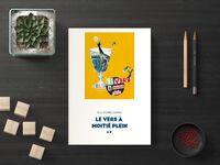 "Le vers à  moitié plein"