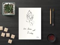 Une larme sur l'aube