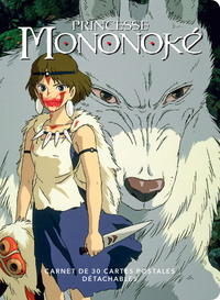 GHIBLI : 30 CARTES POSTALES MONONOKE
