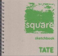 Green Hardback Square Sketchbook /anglais