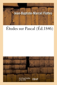 ETUDES SUR PASCAL