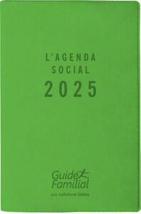 L'AGENDA SOCIAL 2025 - EDITION VERT POMME