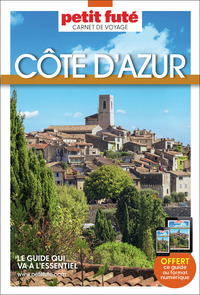 GUIDE COTE D'AZUR 2026 CARNET PETIT FUTE