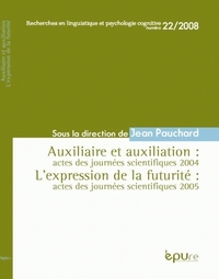 Auxiliaire et auxiliation - actes des journées scientifiques 2004