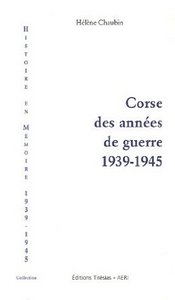CORSE DES ANNEES DE GUERRE, 1939-1945