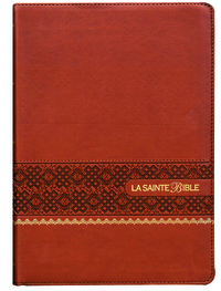 LA SAINTE BIBLE SEGOND 1910 - MARRON, SIMILICUIR, GROS CARACTERES, SOUPLE