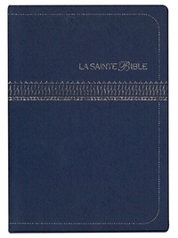 La Sainte Bible Segond 1910 - Bleu, vinyle, caractère confort