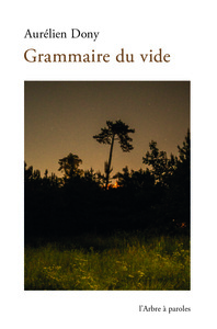 Grammaire du vide