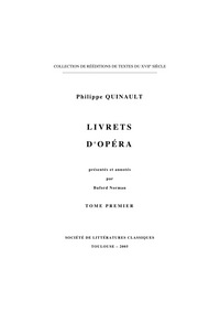 LIVRETS D'OPÉRA (2 VOL.)