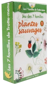 Jeu des 7 familles plantes sauvages 1 - Les 7 familles de Trotte-menu