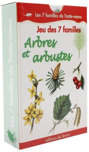 Jeu des 7 familles Arbres et arbustes - Les 7 familles de Trotte-menu