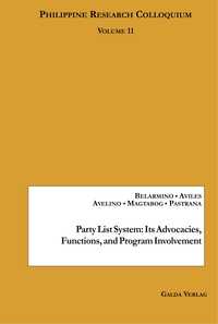 Party List System: Its Advocacies, Functions, And Program Involvement