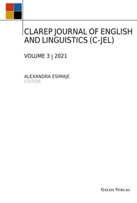 CLAREP JOURNAL OF ENGLISH AND LINGUISTICS (C-JEL) - VOL. 3
