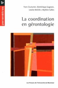 LA COORDINATION EN GERONTOLOGIE