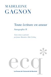 Toute écriture est amour