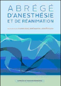 ABREGE D'ANESTHESIE ET DE REANIMATION