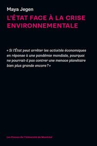 L'ETAT FACE A LA CRISE ENVIRONNEMENTALE