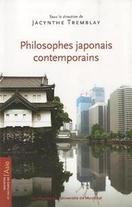 PHILOSOPHES JAPONAIS CONTEMPORAINS