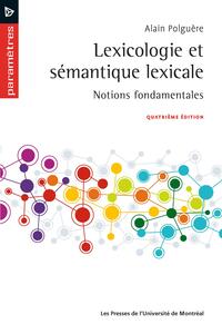 Lexicologie et sémantique lexicale