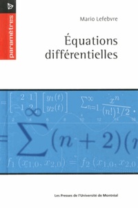EQUATIONS DIFFERENTIELLES