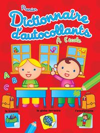 Premier dictionnaire d'autocollants à l'école