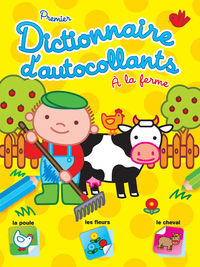 Premier dictionnaire d'autocollants à la ferme