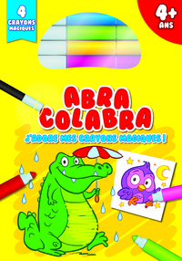 Abra colabra - Crocodile - J'adore mes crayons magiques !