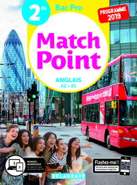 Match Point 2de Bac Pro, Pochette de l'élève