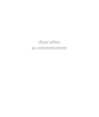 DIANE ARBUS AU COMMENCEMENT