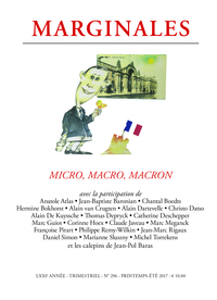 MARGINALES 296 - MICRO MACRO MACRON