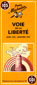 CARTE ROUTIERE 105 VOIE DE LA LIBERTE