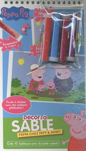 Peppa chez papy mamy - Décor à sable