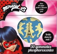 Miraculous - 30 Gommettes phosphorescentes