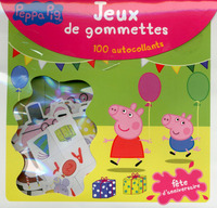 PEPPA PIG fête d'anniversaire - Jeux de gommettes