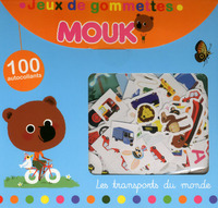 Mouk Les transports du monde - Jeux de gommettes