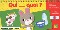 Animaux de la ferme - Un jeu d'association pour les tout-petits - 24 cartes recto-verso