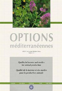 QUALITY IN LUCERNE AND MEDICS FOR ANIMALPRODUCTION QUALITE DE LA LUZERNE ET DES MEDICS POUR LA PRODU