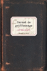 Cahier de griffonnage - Lettres & mots