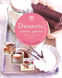Desserts, crèmes, gâteaux